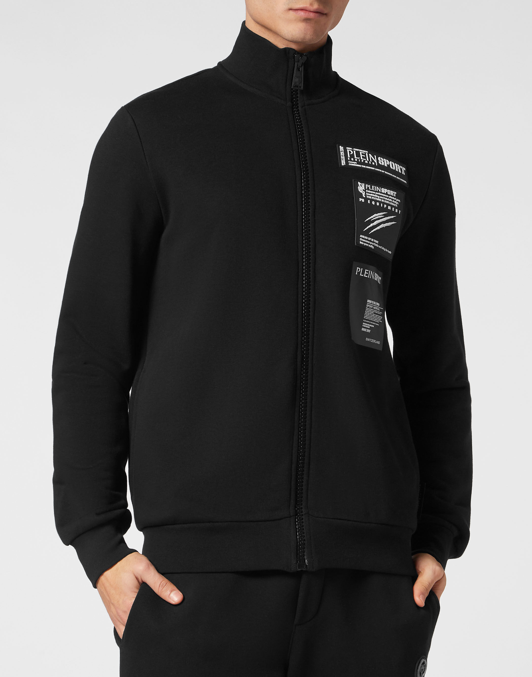 Philipp Plein Sport Jogging Jacket Scratch