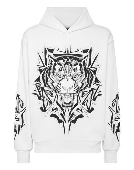 Hoodie Sweatshirt Thunder Tiger
