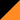 orange / black