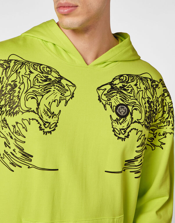 Hoodie Sweatshirt Tiger
