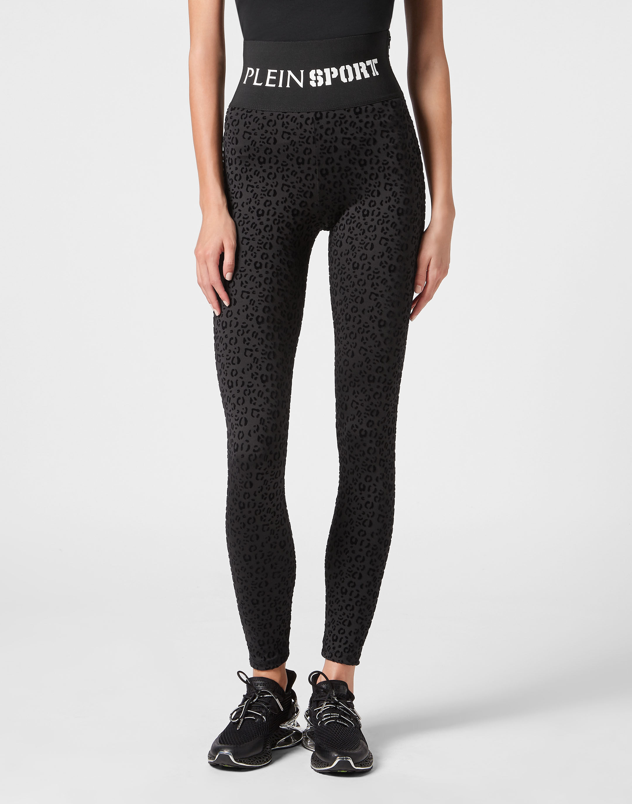 Legging sport leopard clearance