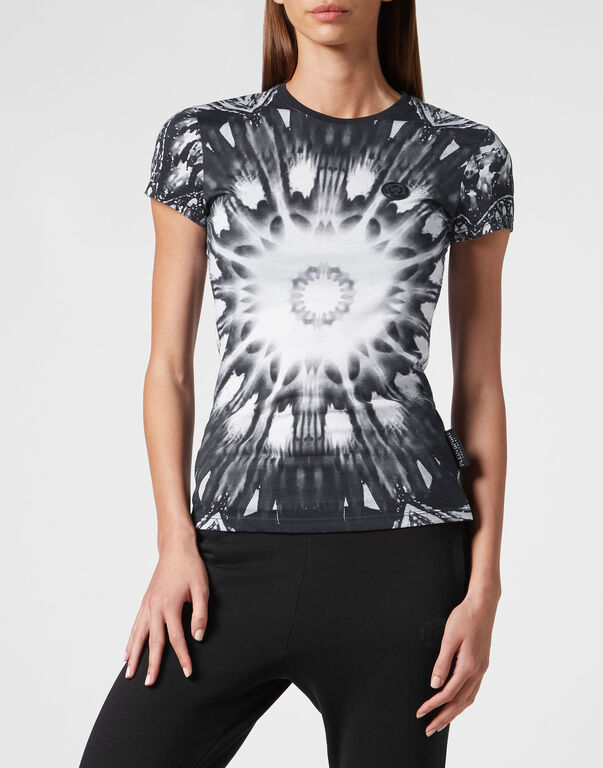 T-Shirt Sexy Pure Fit Optical Flower