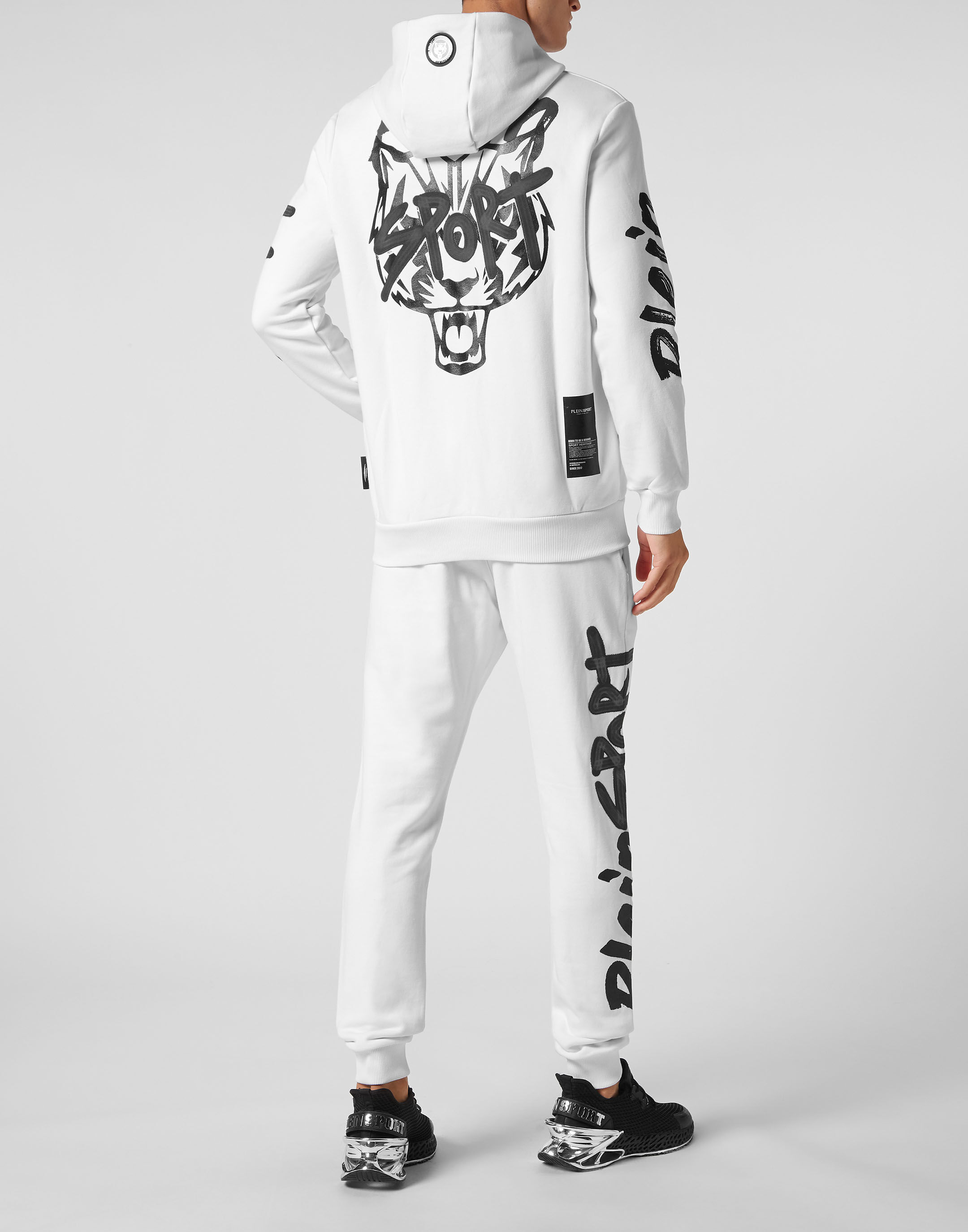 Tracksuit Hoodie Jogging pants Stencil Tiger Street Fighter