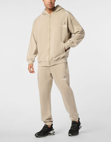 Hoodie Sweatjacket Cold Dye