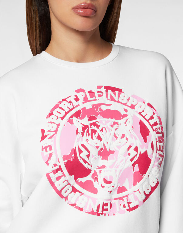 Sweatshirt LS Carbon Tiger
