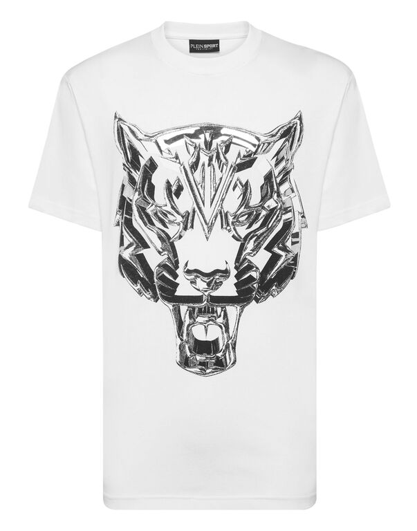 T-shirt Round Neck SS Chrome Tiger